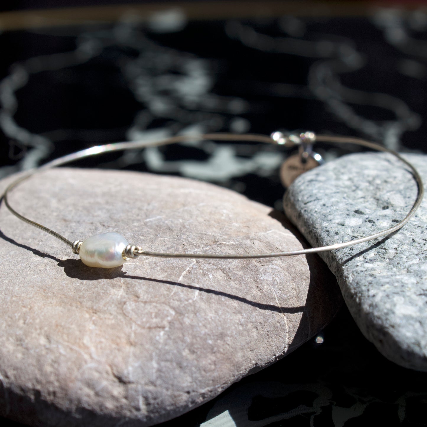 Bracelet Maria semainier jonc fin en gold filled ou argent 925